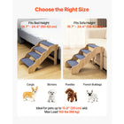 Sturdy 4-Step Pet Ladder - Ideal for High Beds, Sofas & Cars, Non-Slip Surface, Supports Dogs & Cats Up to 150lbs