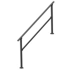 Outdoor 5-Step Handrail Kit for Safety & Style - Carbon Steel Stair Rails with Installation