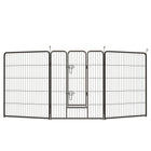 40 Inch Foldable Dog Playpen - Perfect Exercise Pen for Small to Large Dogs - Ideal for RVs, Camping, and Yards