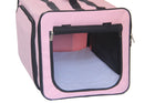 Collapsible Wire Dog Crate - Pet Life Dual-Expandable Travel Solution for Your Furry Friend