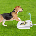 Pet-Friendly Outdoor Water Fountain - Paw Activated Sprinkler Dispenser for Hydrating Dogs