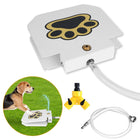 Pet-Friendly Outdoor Water Fountain - Paw Activated Sprinkler Dispenser for Hydrating Dogs