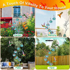 Decorative Ant and Bee Proof Hummingbird Feeder - Perfect for Gardens and Patios