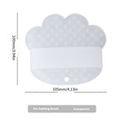 Gentle Pet Bath Brush - Soothing Rubber Comb for Dogs