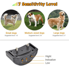 Adjustable Bark Control Collar - Humane Shock Device for All Dog Sizes