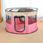 Portable Pet Soft Playpen; Pop up Tent Indoor & Outdoor Use Durable Paw Kennel Cage; Waterproof Bottom Removable Top Puppy Pen