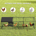 High-Quality Metal Chicken Run with Anti-UV Canopy for Safe Poultry Housing