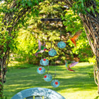 Decorative Ant and Bee Proof Hummingbird Feeder - Perfect for Gardens and Patios