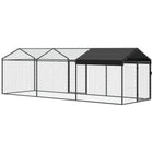 High-Quality Metal Chicken Run with Anti-UV Canopy for Safe Poultry Housing