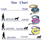 Premium Two-Tone Waterproof Dog Leash - Wavy Non-Slip Design for Small to Large Dogs