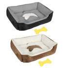 Luxurious XXL Soft Fleece Pet Bed for Dogs and Cats - Cozy Nest Cushion Mat