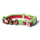 Festive Waterproof Dog Collar and Leash Bundle with Adorable Charms for Small and Medium Breeds