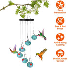 Decorative Ant and Bee Proof Hummingbird Feeder - Perfect for Gardens and Patios