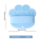 Gentle Pet Bath Brush - Soothing Rubber Comb for Dogs