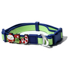 Festive Waterproof Dog Collar and Leash Bundle with Adorable Charms for Small and Medium Breeds