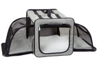 Collapsible Wire Dog Crate - Pet Life Dual-Expandable Travel Solution for Your Furry Friend