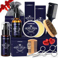 Beard Care Gifts Kit for Men, Beard Mustache Grooming Kit -Beard Balm