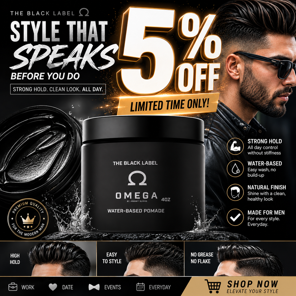 Omega Water Based Pomade