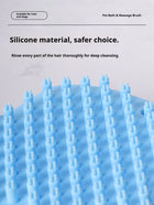 Gentle Pet Bath Brush - Soothing Rubber Comb for Dogs