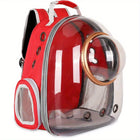 Comfortable Bubble Pet Backpack - Ideal for Cats and Small Dogs, Waterproof & Travel-Friendly