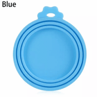 Silicone Food Can Covers for Pets - Safe & Flexible Dog and Cat Can Lids - 2 Pack
