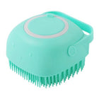 Soft Silicone Pet Hair Comb & Bath Brush for Dogs - Gentle Scalp Massager and Shampoo Tool