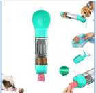Ultimate 4-in-1 Portable Pet Water Bottle with Food Storage and Poop Bag Dispenser