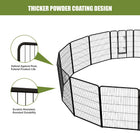 40 Inch Foldable Dog Playpen - Perfect Exercise Pen for Small to Large Dogs - Ideal for RVs, Camping, and Yards