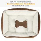 Luxurious XXL Soft Fleece Pet Bed for Dogs and Cats - Cozy Nest Cushion Mat