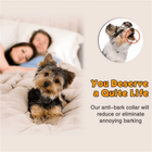 Adjustable Bark Control Collar - Humane Shock Device for All Dog Sizes