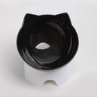 Neck-Friendly Cat Feeding Bowl with Cute Ear Shape for Healthy Eating