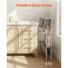 Space-Saving Pet Grooming Tub: Foldable Dog Bath with Integrated Drain Hose for Indoor & Outdoor Use
