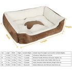 Luxurious XXL Soft Fleece Pet Bed for Dogs and Cats - Cozy Nest Cushion Mat