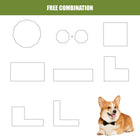 40 Inch Foldable Dog Playpen - Perfect Exercise Pen for Small to Large Dogs - Ideal for RVs, Camping, and Yards