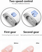 Automatic Electric Thick Nail Clipper - Safe Trimming Tool for Professional Use