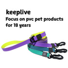 Durable Waterproof TPU Dog Leash & Collar Combo | Heavy Duty Honeycomb Design for Training