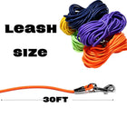 Heavy Duty Dog Tie Out Cable with Stake, Waterproof PVC Double Dog Leash for Yard Camping