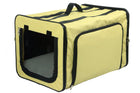 Collapsible Wire Dog Crate - Pet Life Dual-Expandable Travel Solution for Your Furry Friend