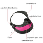 Breathable Sling Pet Carrier for Small Dogs and Cats - Comfortable Adjustable Shoulder Bag