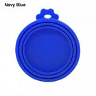 Silicone Food Can Covers for Pets - Safe & Flexible Dog and Cat Can Lids - 2 Pack