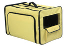 Collapsible Wire Dog Crate - Pet Life Dual-Expandable Travel Solution for Your Furry Friend