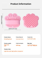 Gentle Pet Bath Brush - Soothing Rubber Comb for Dogs