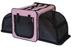 Collapsible Wire Dog Crate - Pet Life Dual-Expandable Travel Solution for Your Furry Friend