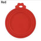 Silicone Food Can Covers for Pets - Safe & Flexible Dog and Cat Can Lids - 2 Pack