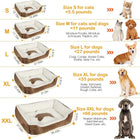 Luxurious XXL Soft Fleece Pet Bed for Dogs and Cats - Cozy Nest Cushion Mat