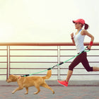Tangle-Free Dual Dog Leash with Reflective Features and Comfortable Padded Handle