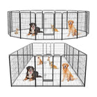 40 Inch Foldable Dog Playpen - Perfect Exercise Pen for Small to Large Dogs - Ideal for RVs, Camping, and Yards