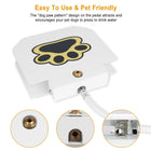 Pet-Friendly Outdoor Water Fountain - Paw Activated Sprinkler Dispenser for Hydrating Dogs