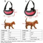 Breathable Sling Pet Carrier for Small Dogs and Cats - Comfortable Adjustable Shoulder Bag