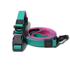 Durable Waterproof TPU Dog Leash & Collar Combo | Heavy Duty Honeycomb Design for Training